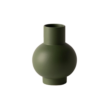 Raawii Strøm Vase Small - Deep Green